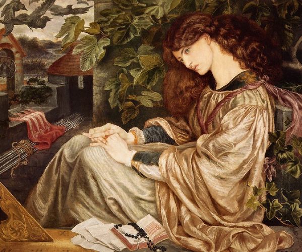 Rossetti femme assise