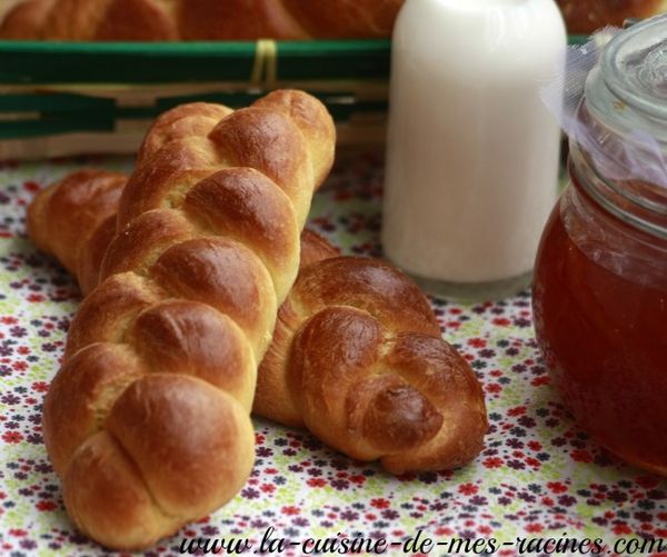 brioche tressée moelleuse