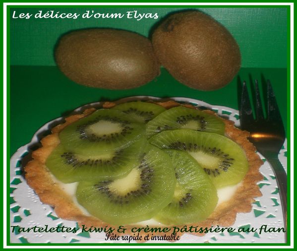 Tartelettes pâtissières au kiwi avec la Pâte à-copie-2