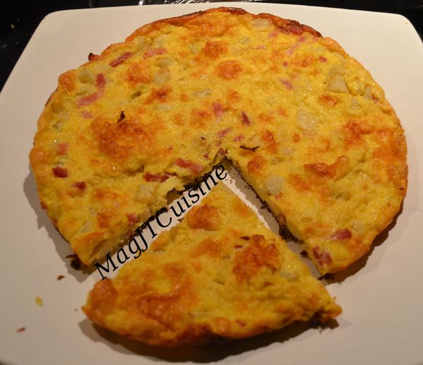 omelette artichaud-lardons 1
