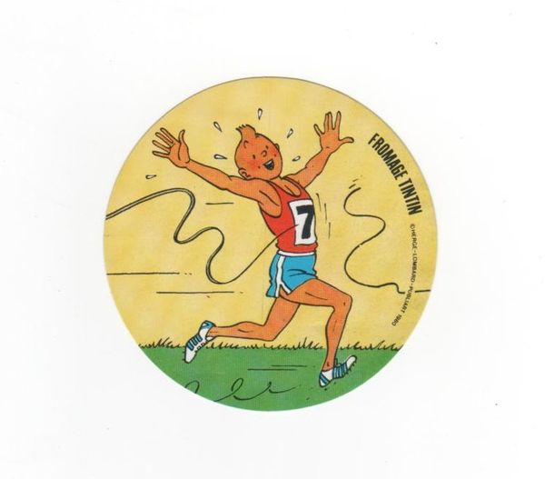 FROMAGE TINTIN COURSE A PIED