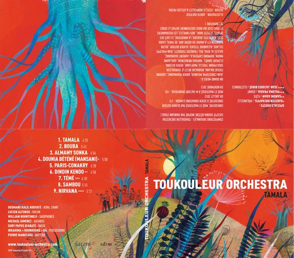 cover CD toukouleur print