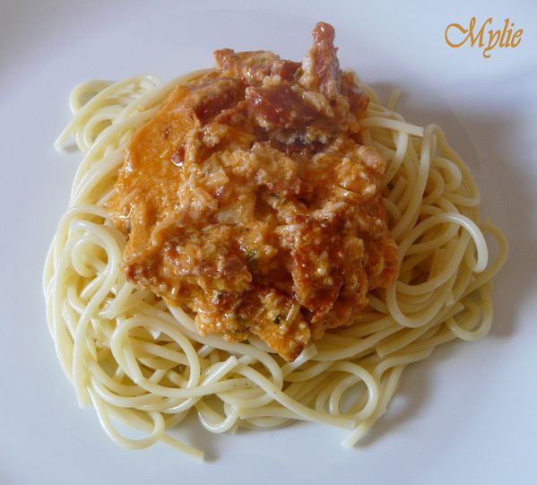 spaghetti terre et mer façon carbo 3