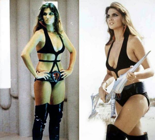 star crash caroline munro double
