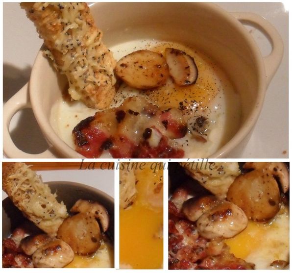 entrée chic avec cèpes