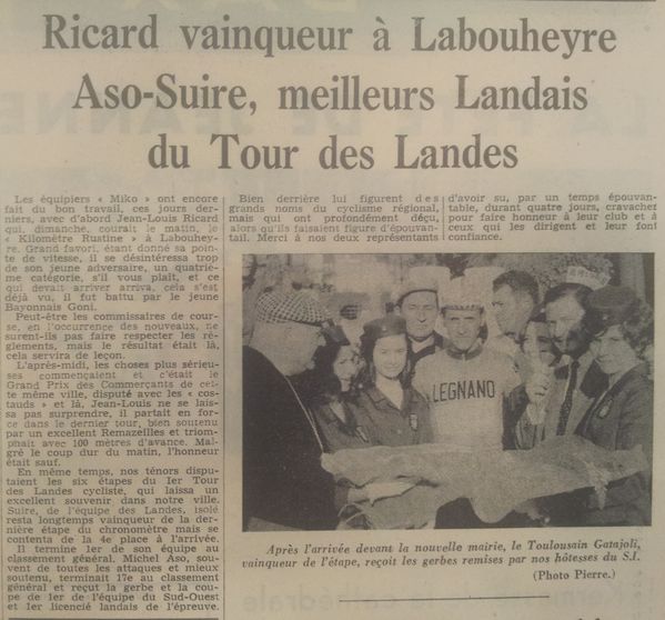 Tour des Landes 16-5-1968