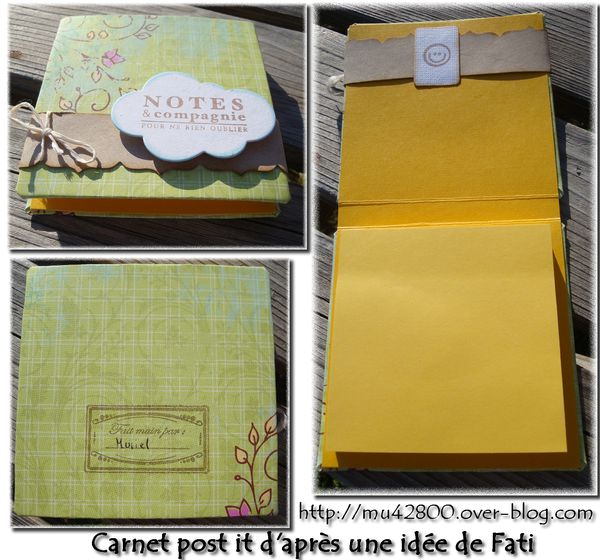 Carnet postit2011