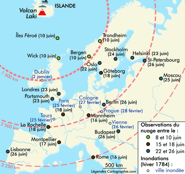 Laki une catastrophe européenne - Em
