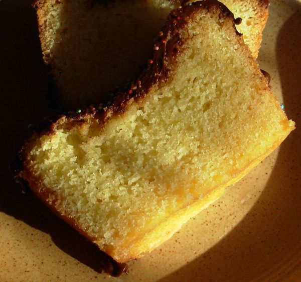 Quatre-quarts vanille, glaçage chocolat6