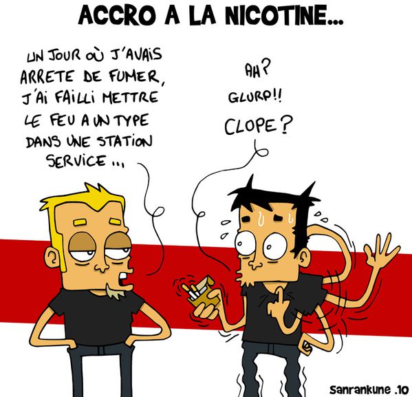 Accro à la nicotine