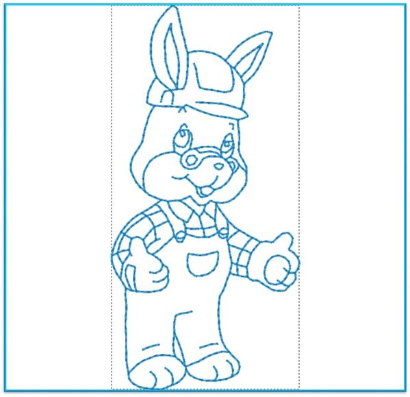 LAPIN BRICOLEUR DESOEUVRE
