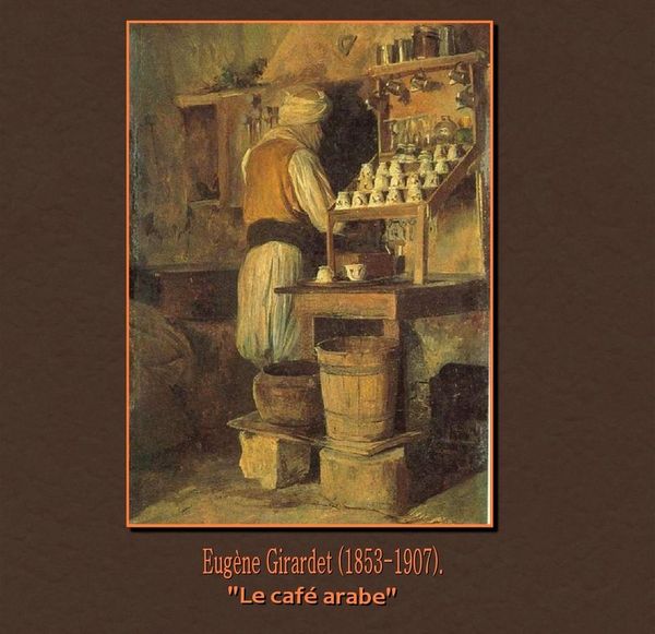 eugène girardet le café arabe