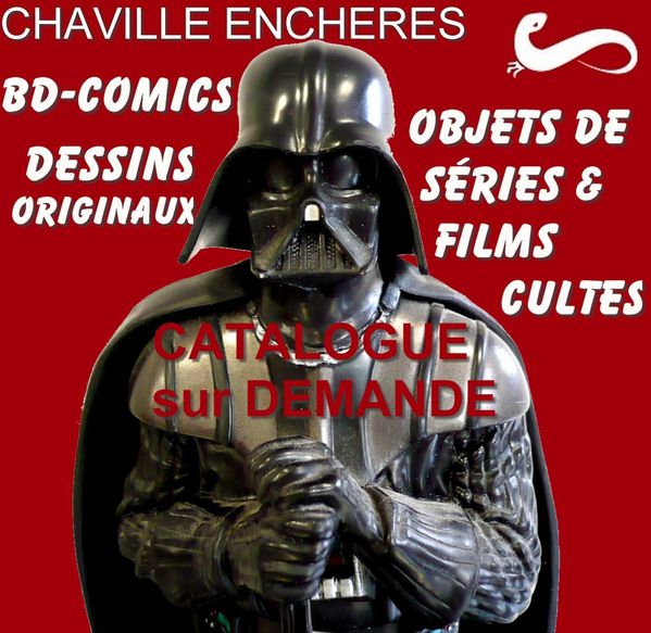 CHAVILLE ENCHERES CATALOGUE DE BD COLLECTORS COMICS