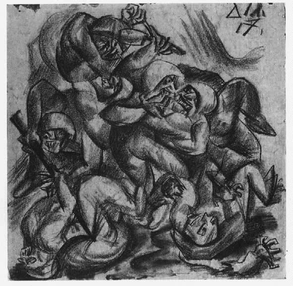 OD, Corps à corps, 1917