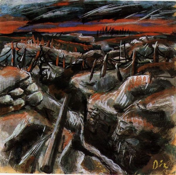 OD, Tranchées, 1917