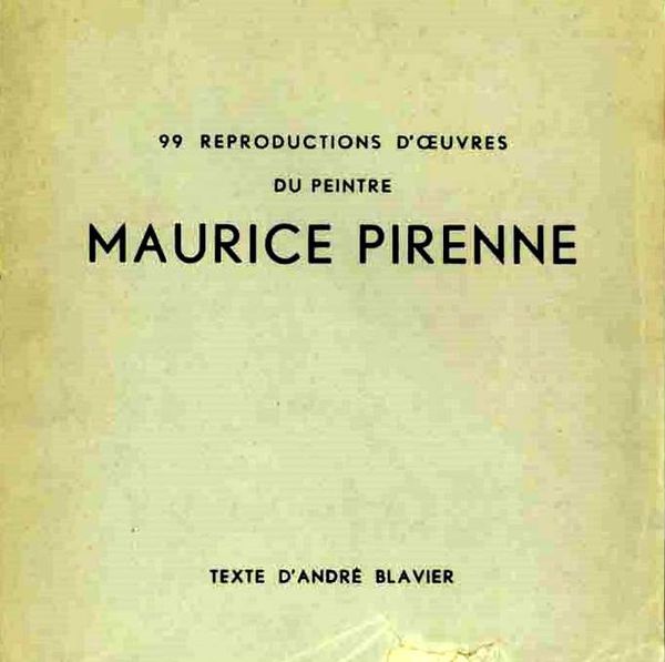 Maurice Pirenne par André Blavier
