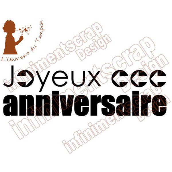 joyeux anniversaire flèche