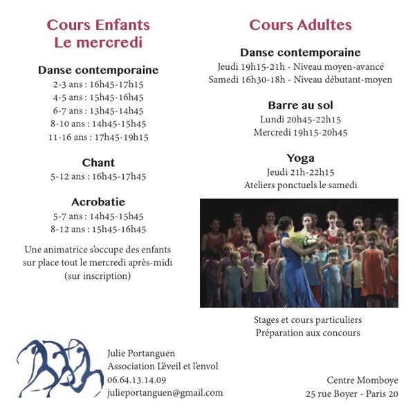 Flyer Verso danse Momboye