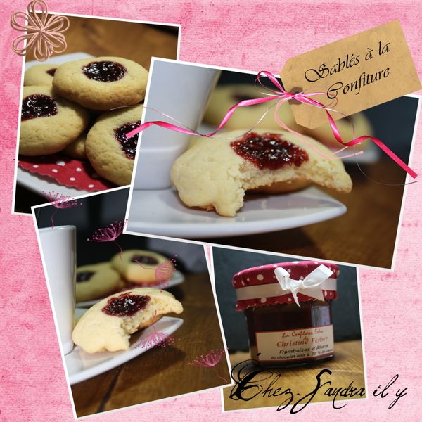 Sablés a la confiture