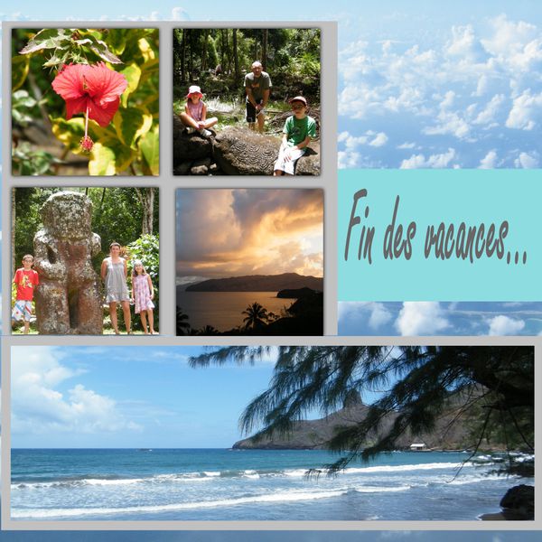 fin des vacances