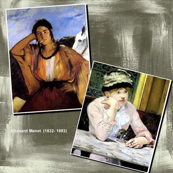 Edouard Manet la cigarette