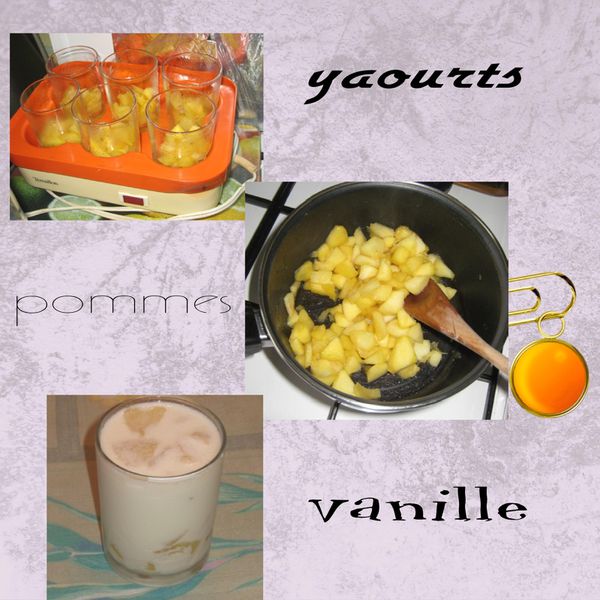 yaourts pommes