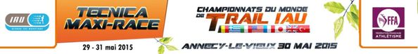 Tecnica-Maxi-Race 2015 (5^ ed.). Nei pressi del lago Annecy, ospiterà Il campionato del Mondo Trail della IAU