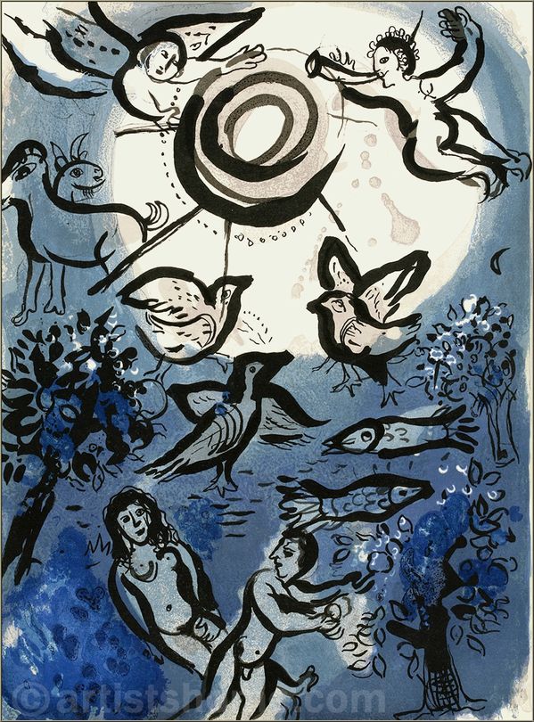1250 0 Chagall Schoepfung