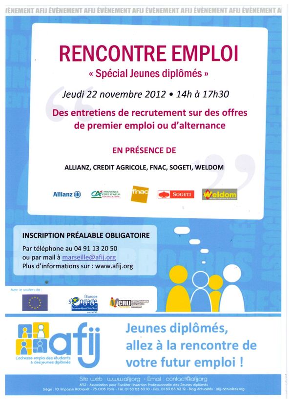 Rencontre emploi jeun'ess