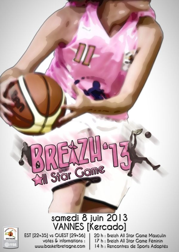 affiche rencontre basket