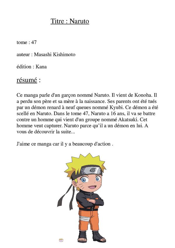 Naruto tome 47