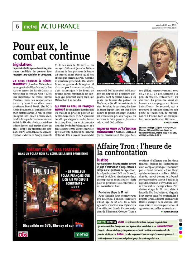 Article Metro Lille 11-05-12