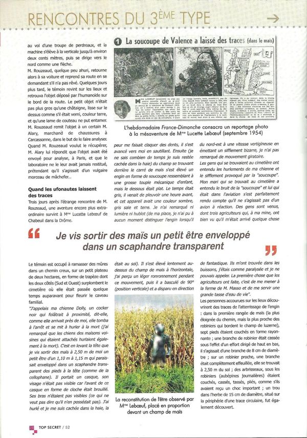Ovni le dossier des rencontres du 3eme type en france