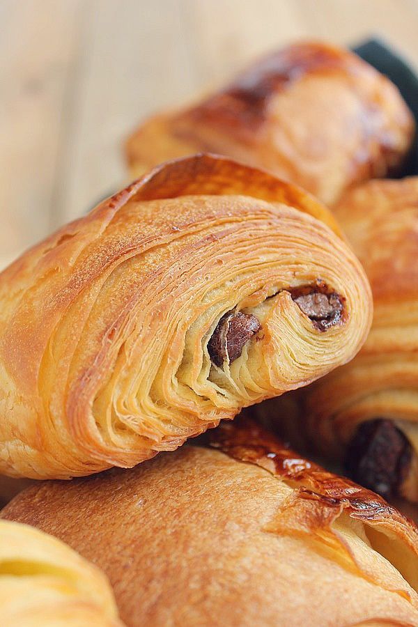 Bâtons de chocolat pour pains au chocolat / chocolatine