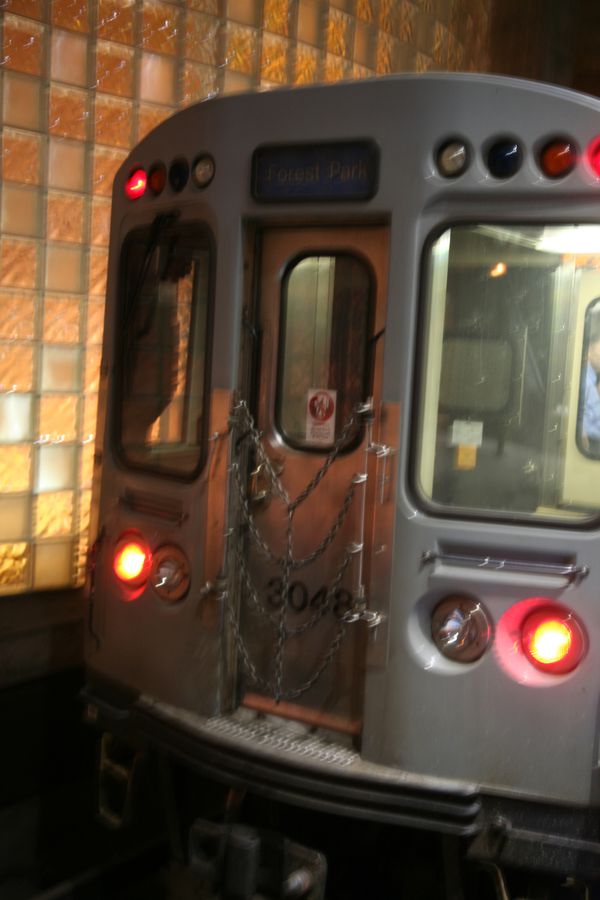 Chicago Transit Authority CTA - Blue Line.