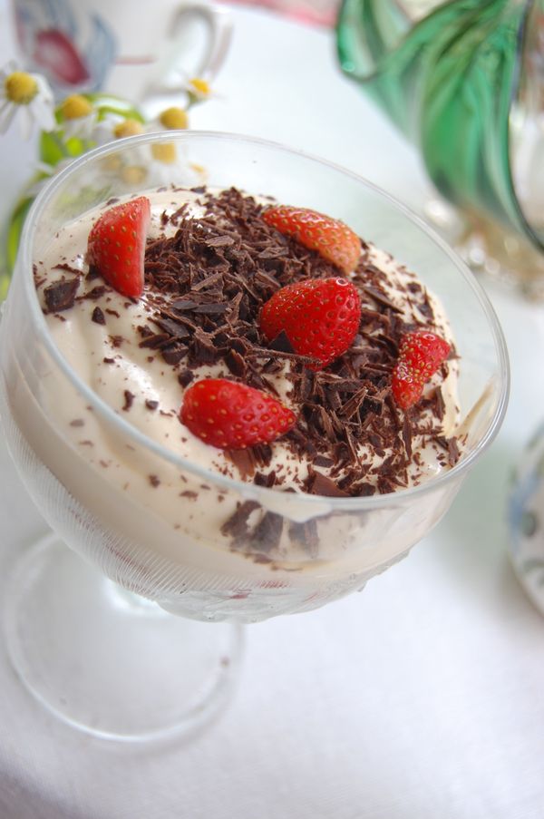 Fraise mascarpone meringue