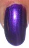 Color nails violet