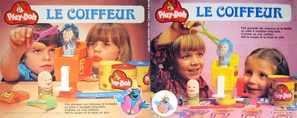 Coiffeur Play-Doh deux boites différentes