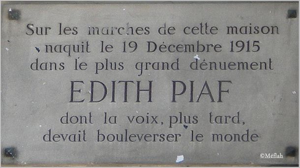 13 septembre 2011 Maison Edith Piaf 2