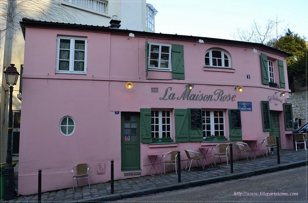La Maison Rose Montmartre 1