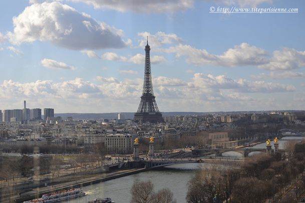 21 février 2012 Paris vu d'en haut tour Eiffel