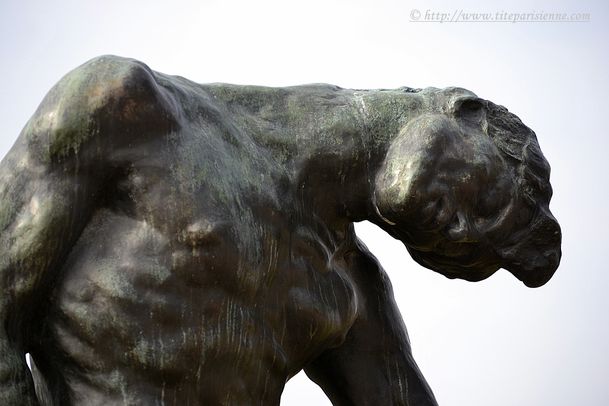 6 mars 2012 Statue Rodin Jardin des Tuileries 2