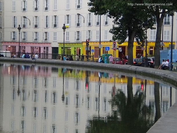 11 août 2011 Reflets sur le Canal Saint-Martin