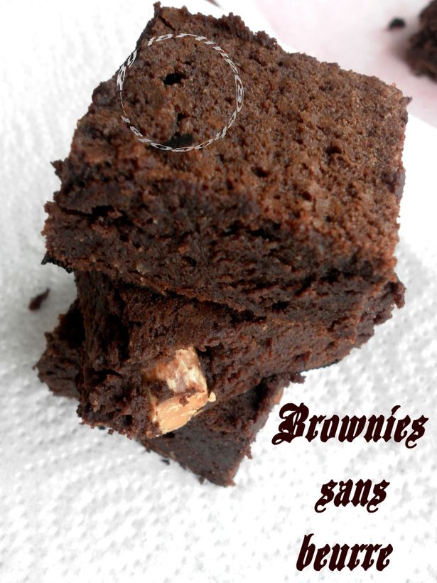 Brownies sans beurre