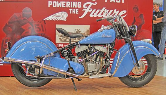 Indian bleue