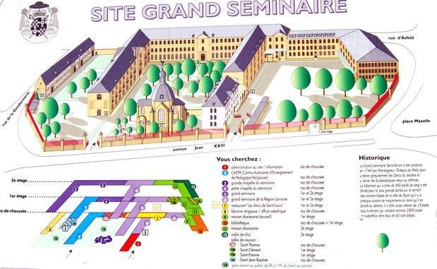 Metz 097 plan du grand séminaire