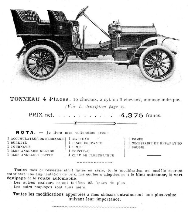 1908 Lur 10 HP tonneau091