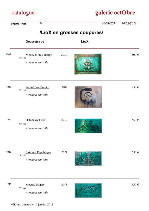 Catalogue 52 LioXengrossescoupures