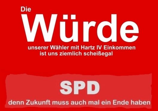 SPD - Würde quer