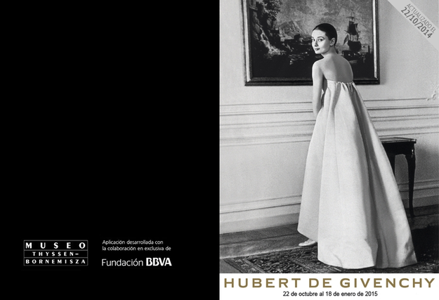 EXHIBITION / HUBERT DE GIVENCHY RETROSPECTIVE - FROM 22 OCT - 18 JAN 2015 / MUSEO THYSSEN BORNEMISZA - MADRID